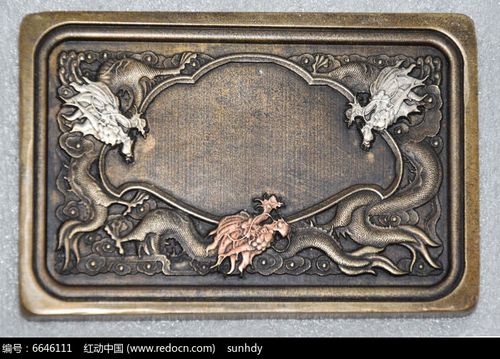 龙纹雕刻-铜制品花纹装饰图片