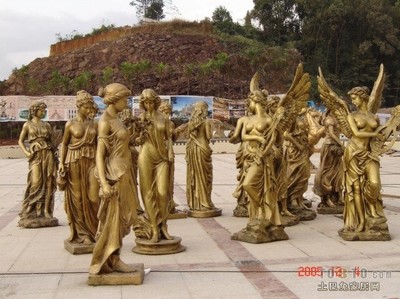 女神铜雕塑 – 设计本装修效果图